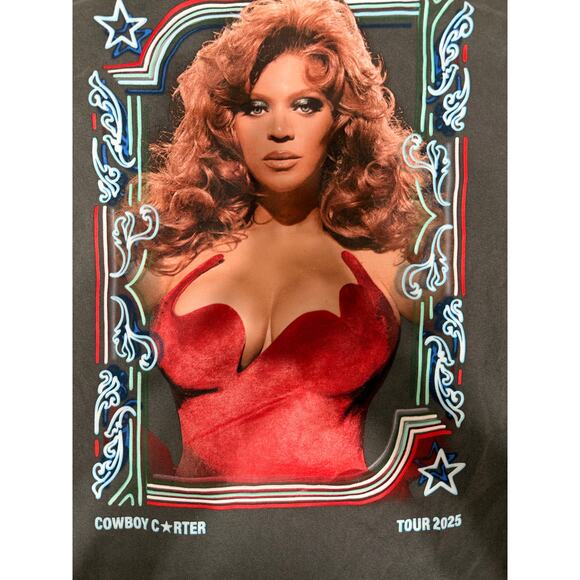 AUTHENTIC Beyonce Cowboy Carter Tour Merch - Las Vegas Exclusive - Size Large - Picture 2 of 5